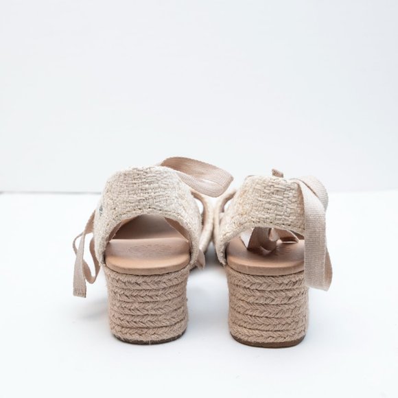 UGG Ivory Espadrille Sandals - Picture 6 of 8